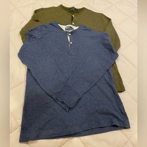 Ralph Lauren POLO Long Sleeve Henleys